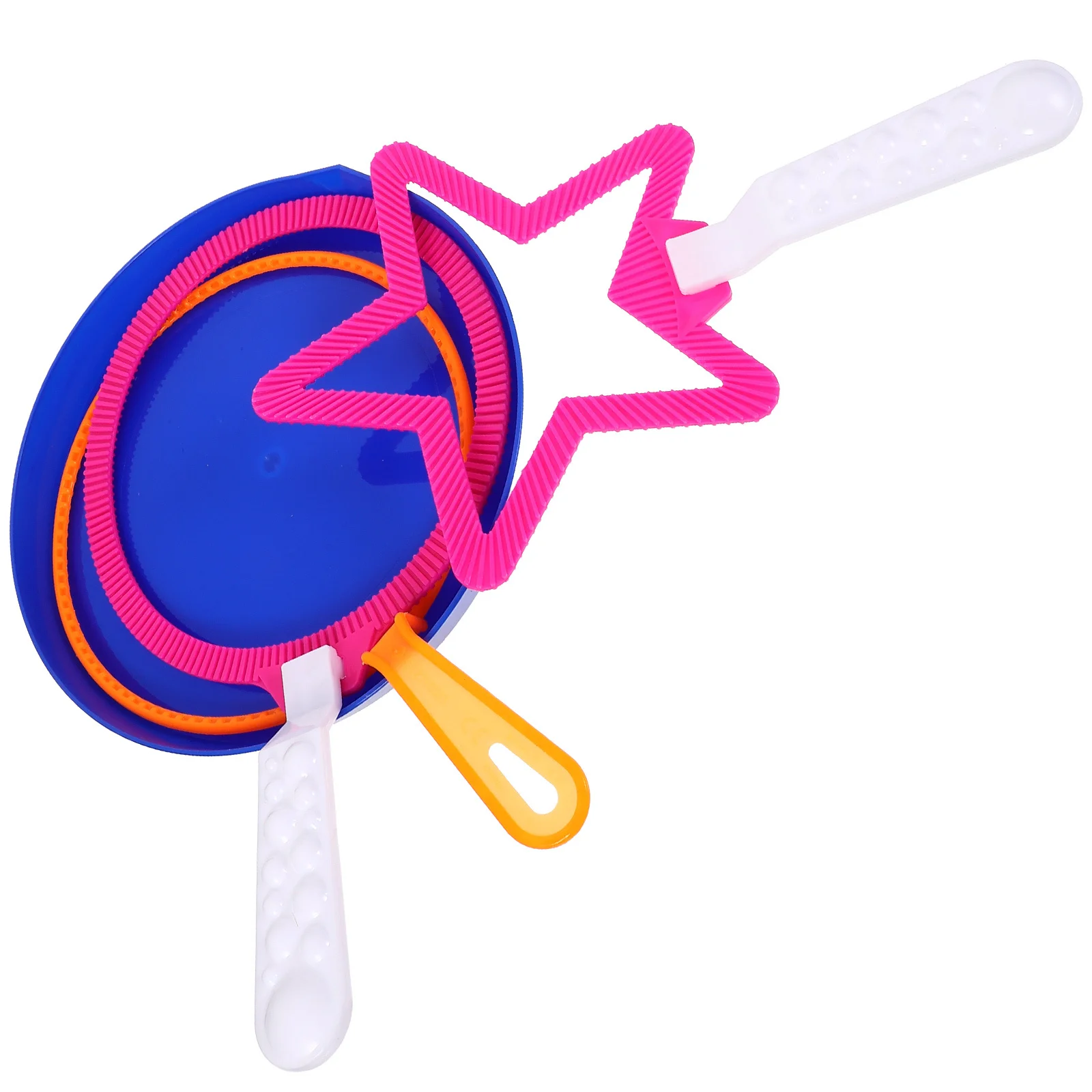 4Pcs Bubble Wands Set Safe Durable Outdoor Bubbles Maker Spring Summer Gift Bubble Wand Set Bubbles Maker Party Favors