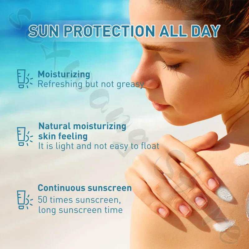 BABI Sunscreen spray, anti-UV, refreshing and non-greasy, universal SFP50 for face and body to prevent sunburn and tanning