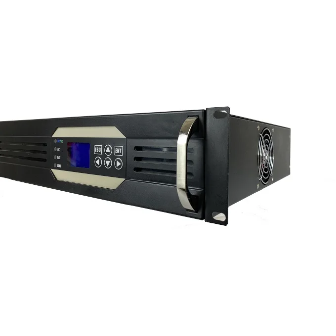 Hot Selling BWT24Vdc 120Vac 1KVA-60hz 800W Rack Mount Inverter Pure Sine Wave 220Vac Output DC AC Inverter Type 4000W Peak Power
