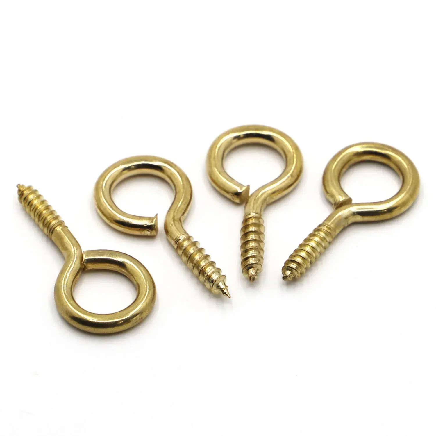 Sheep Nail Rye Screw Joint Screw with Ring Self Tapping Screw Light Hook Ring Screw Hook 1# 2# 3# 4# 5# 6# 8# 10# 12# 14#