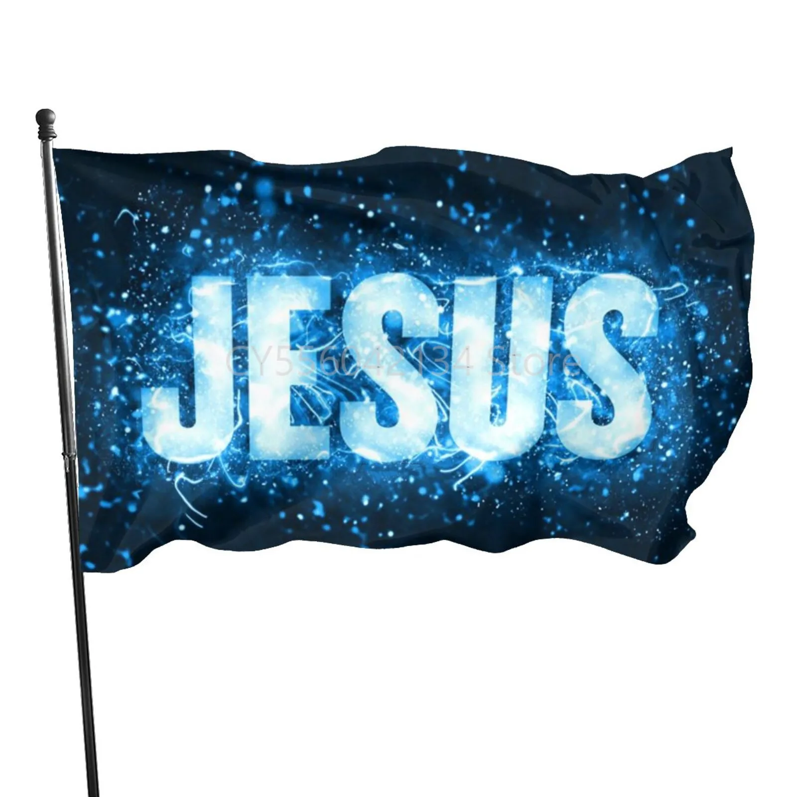 

JESUS flag Home Decoration Outdoor Decor Polyester Banners and Flags 90x150cm 120x180cm