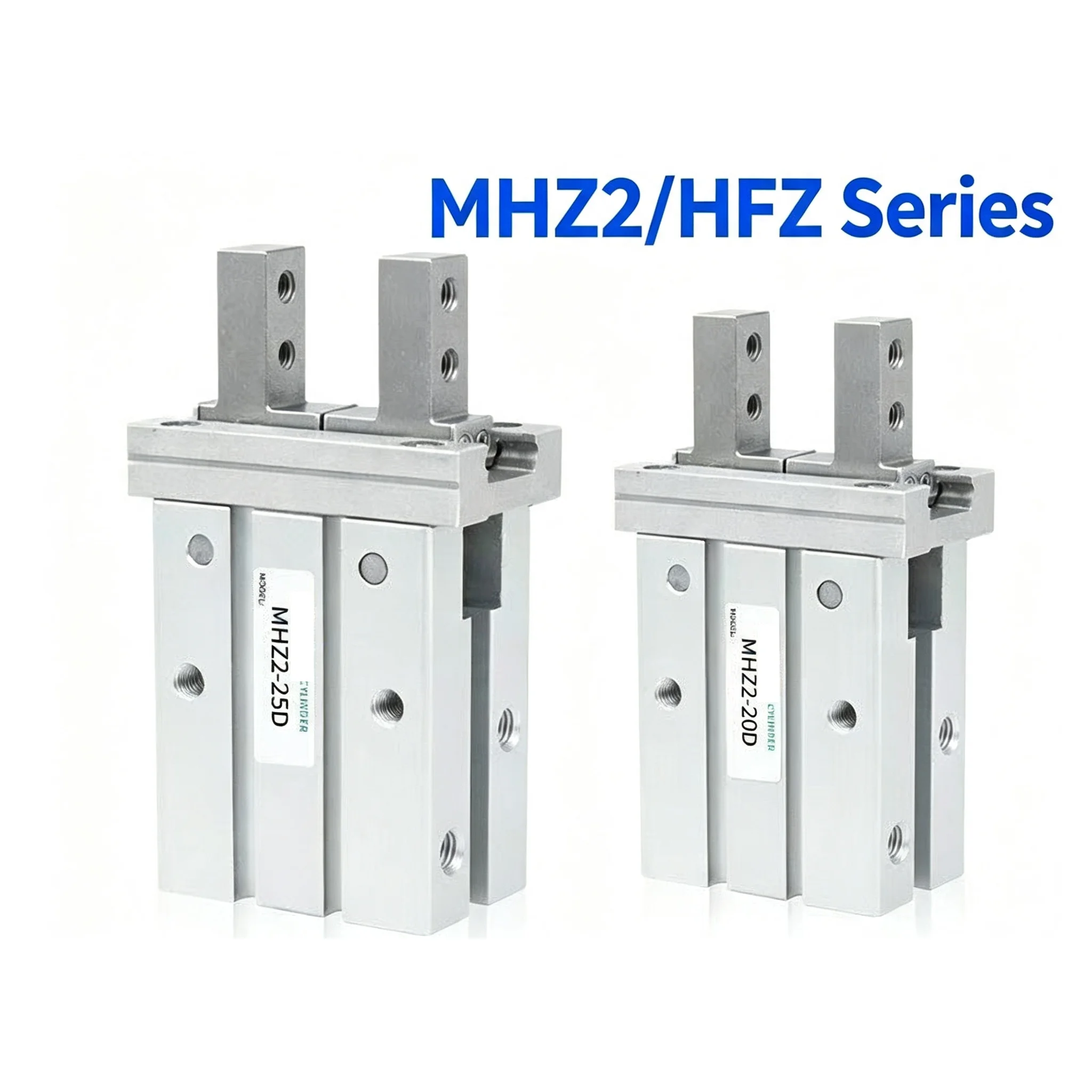 Cylinder Double Acting Industrial Automation Robot Clamp Brand MHZL2 Pneumatic Air Gripper Cylinder Parallel Type Finger