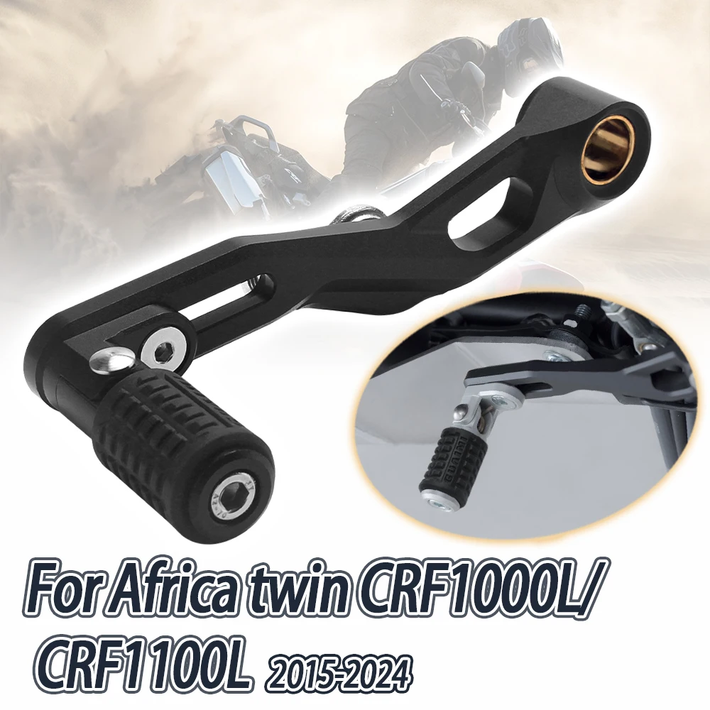 

For Honda CRF1000L Africa Twin Sports CRF1100L 2015-2024 Motorcycle Aluminum Adjustable Folding Gear Shifter Shift Pedal Lever