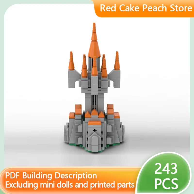 

Medieval Castle Model MOC Building Bricks Castle Tower House Modular Technology Children Holiday Gifts Assemble Toys Suit