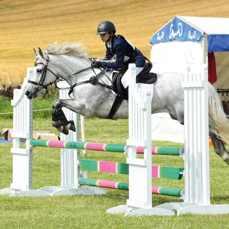 

PVC Western Horse Jumping Barriers Plastic Jump Saddle for Horse Riding Fence Type Horse Products