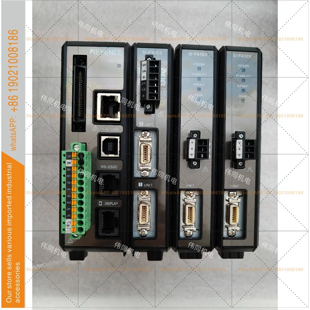 KEYENCE SI-F1003 Controller SI-FA103 Extended SI-F80U3 Spectral Unit SI-F80 Sensor Head