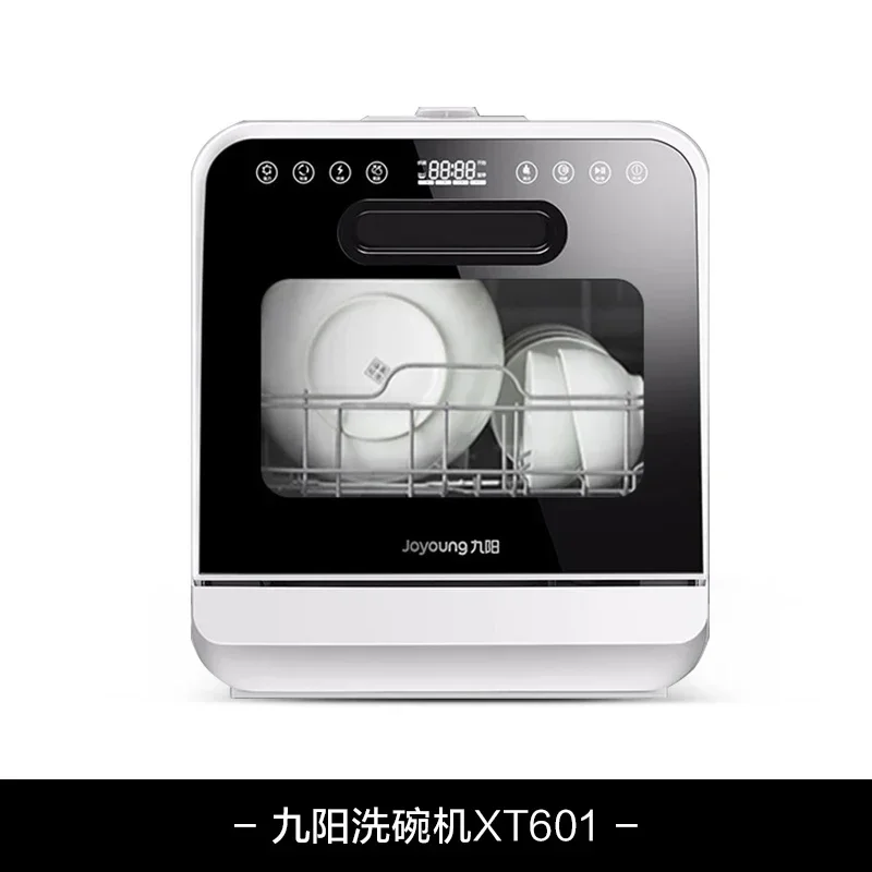 [new Model]Dishwasher Household Small Desktop Installation-Free 6-Person Fully Automatic Water Inlet Table Dishwashing Machine
