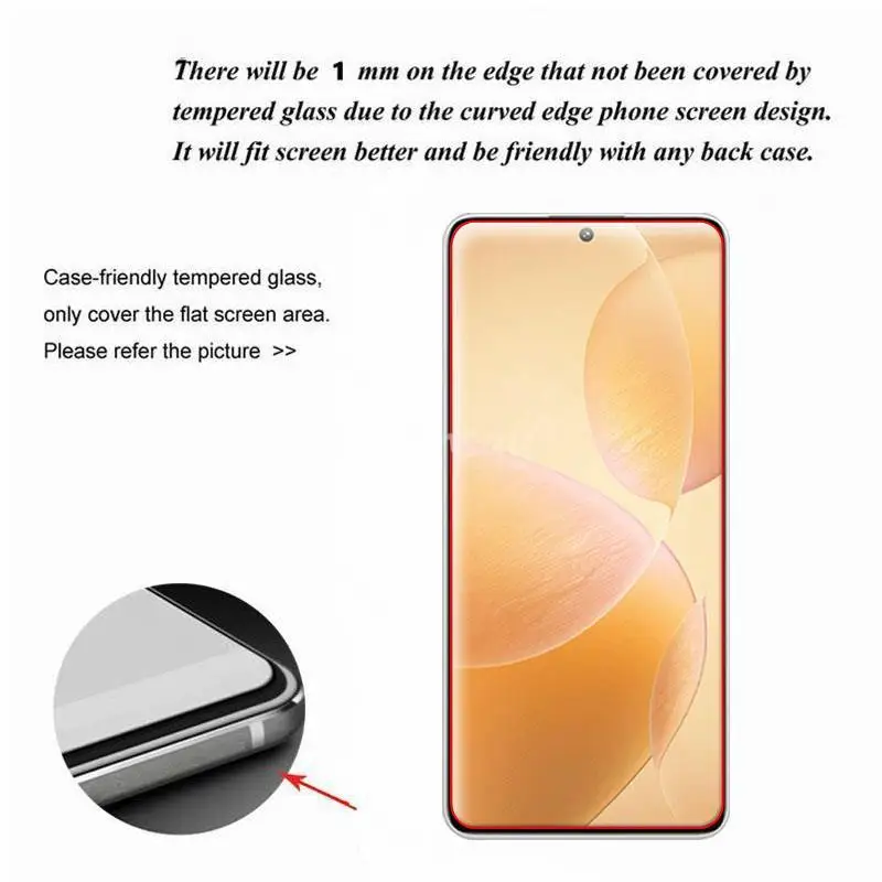 For Xiaomi POCO X6 Pro Glass POCO X6 Pro Tempered Glass Screen Protector Flim 9D Camera Protector Flim POCO X6 Pro Glass