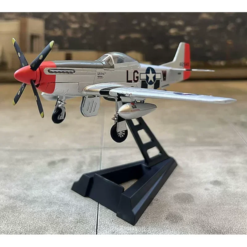 JC WINGS 1/72 Scale US Air Force P51D Mustang Fighter Aircraft Die-cast Alloy Aircraft Model Collectible Decorative