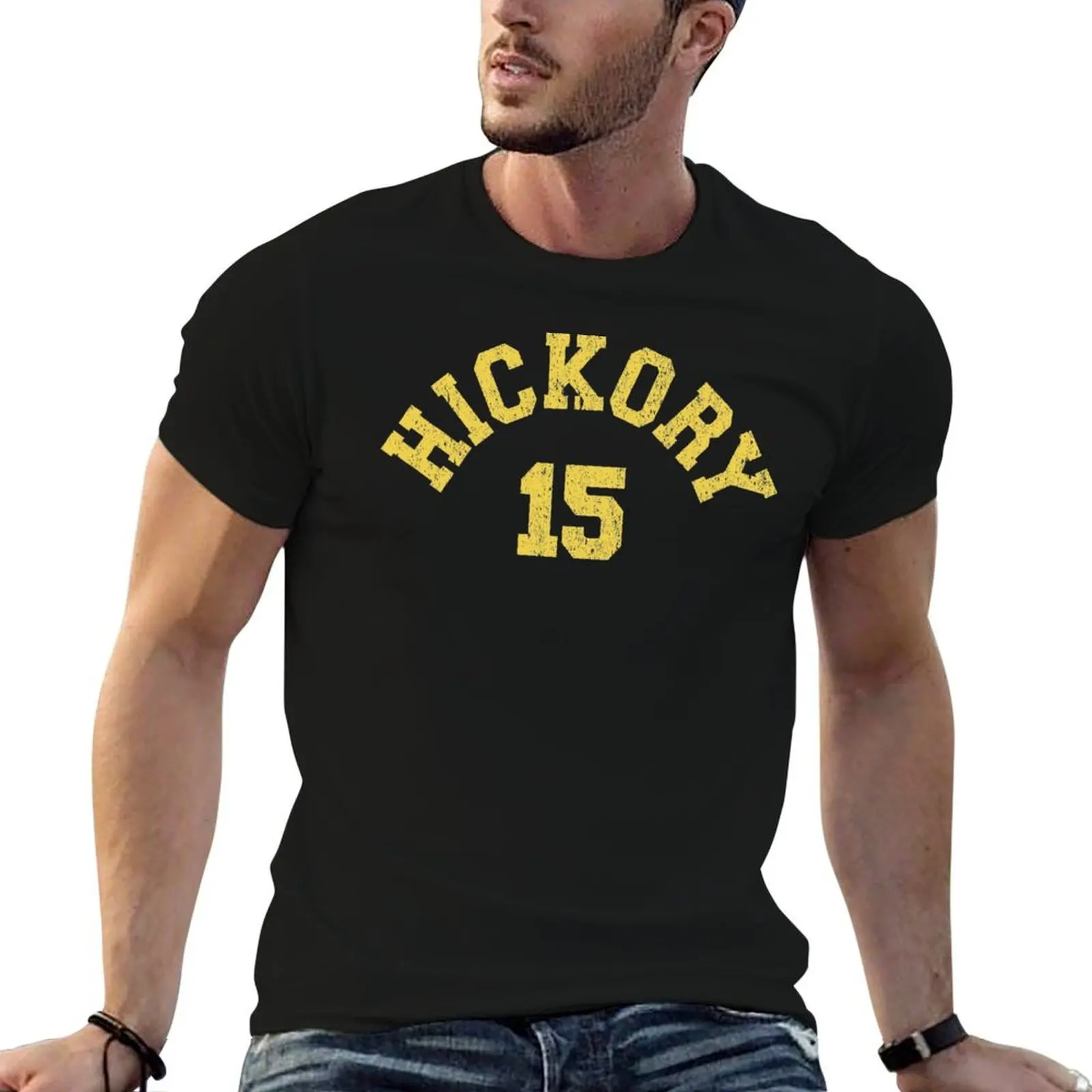 

Vintage Hickory Huskers T-Shirt cotton t shirt pack cotton t shirt man T-Shirt