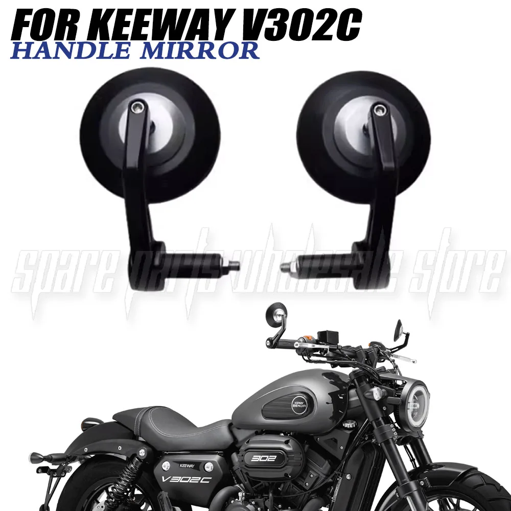 

For KEEWAY V302C V302 C V 302 Motorcycle Accessories Handlebar rearview mirror Left and right rearview mirror Reflector