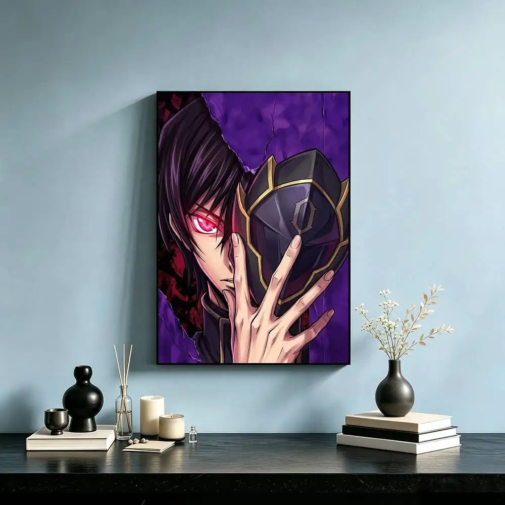 Anime C-Code Geass Z-Zero  Poster High Quality Dorm Living Room Aesthetic Wall Decoration Painting Stickers Gift