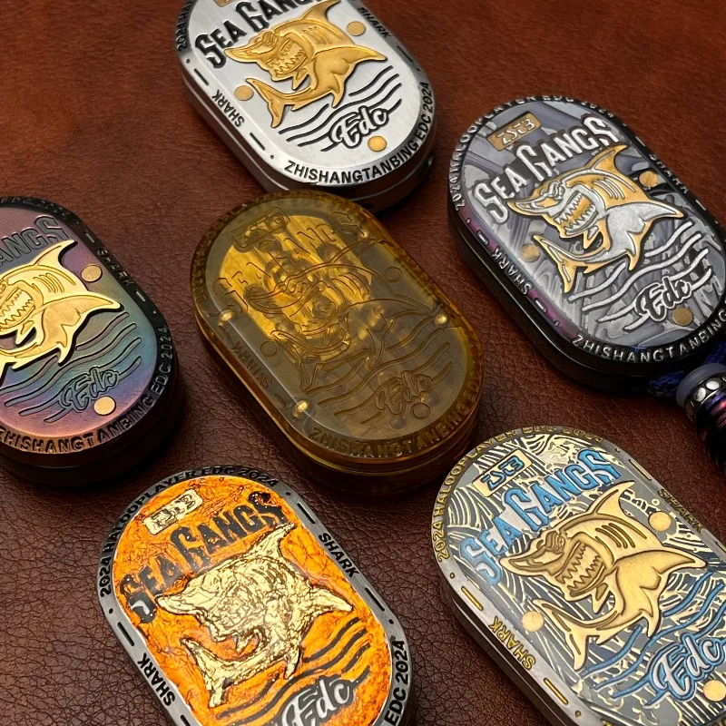 フィジェット磁気プッシュカードフィジェットスピナーローラーラチェットホイールメカニカルスライダーEDCメタルストレスリリーフ感覚玩具抗不安