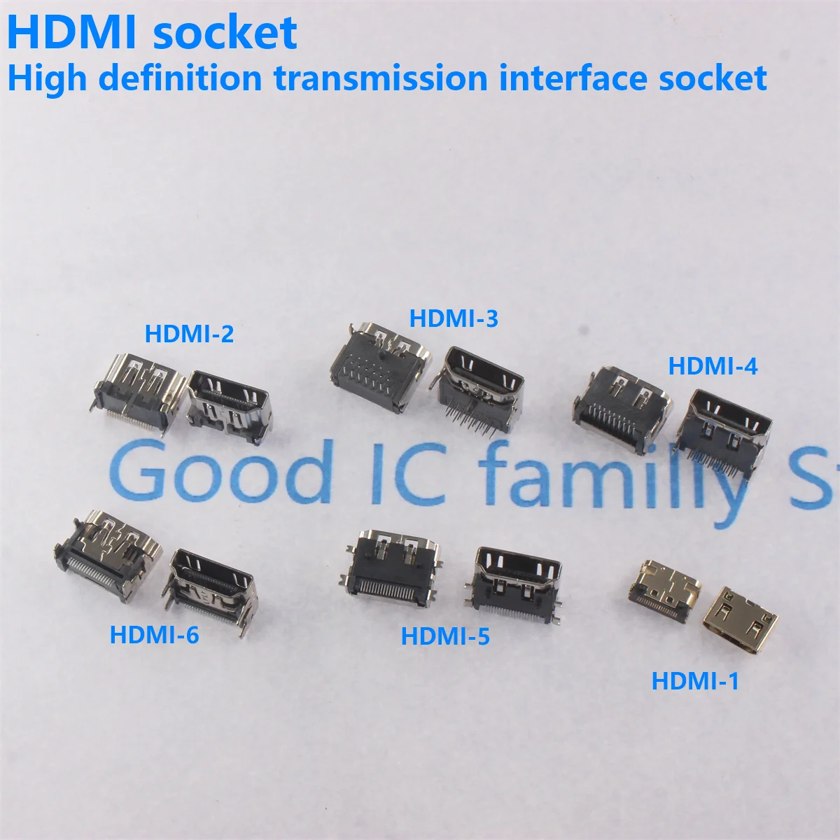 5pcs HDMI HD Interface Connector SMD 19 Pin 19P Vertical Right Angle HDMI Socket Surface Mound PCB Receptacle