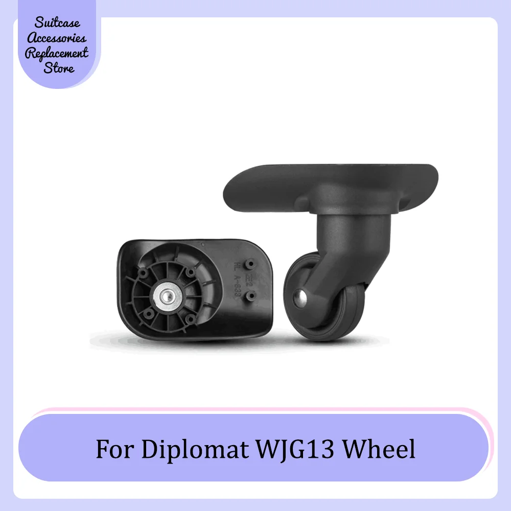 

For Diplomat WJG13 Universal Wheel Replacement Suitcase Smooth Silent Shock Absorbing Durable Wheel Accessories Caster Wheels