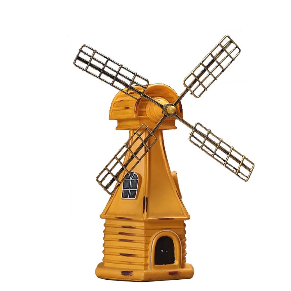 

country Dutch windmill model decoration bar coffee living room shop decoration Creative decor Home Living Room Office TV Cabinet