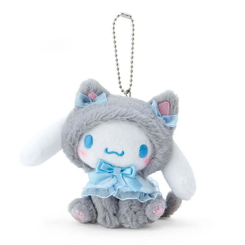 Hello Kitty Kuromi My Melody Cinnamoroll Pillow Cat Kawali Plush Toys Plushie Keychain Stuffed Doll for Kids gift