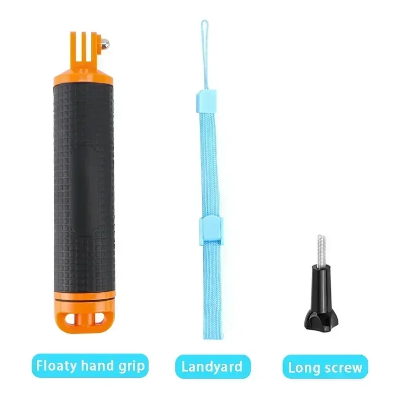 Float Hand Grip Tripod Buoyancy Rod Pole Stick Monopod for Go Pro Hero10 9 8 7 6 5 4 3 for Xiaomi Yi 2 4K 360 Osmo Action Camera