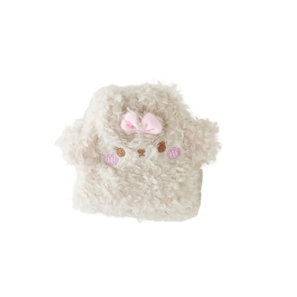 

Cute Y2K Sheep Ear Leg Warmers JK Lolita Bow Foot Cover Spicy Girls Thicken Warm Boots Cover Fall Winter