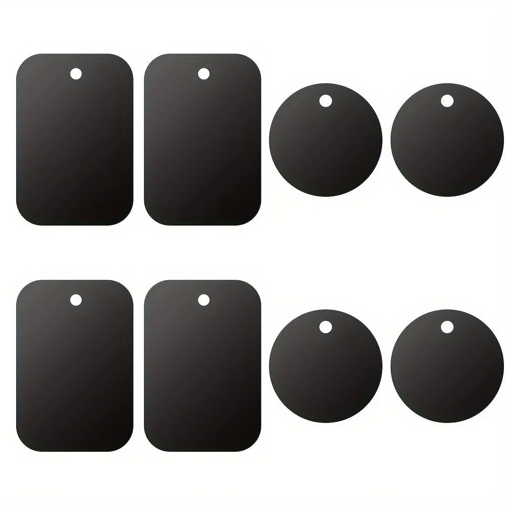 Ultra-dünne Metall Platte Disk Für Magsafe Eisen Blatt Zurück Aufkleber Disk Für Magnet Telefon Halter Auto Ständer Halterung runde für iPhone