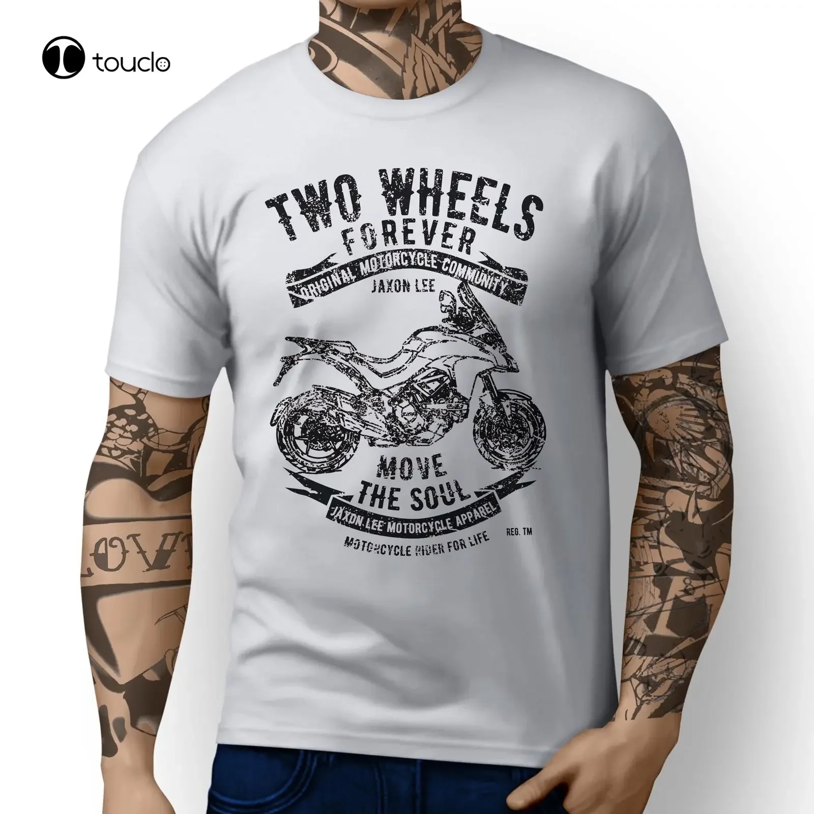 Fashion 100% Cotton Slim Fit Top Shirts For Men Motorbike Multistrada 1200 Dvt 2015 Design Your Own T Shirt fashion funny new