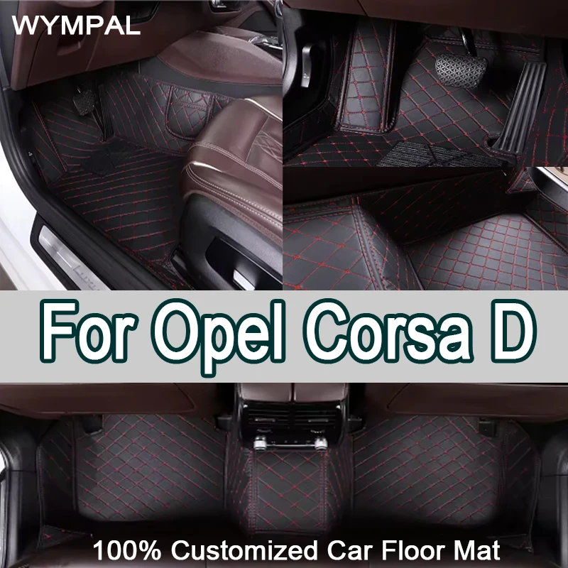 

Роскошный автомобильный коврик для Opel Corsa D 2007 ~ 2014 водонепроницаемый коврик Cubre Pisos Para Autos автомобильный коврик напольное украшение интерьера автомобильные коврики