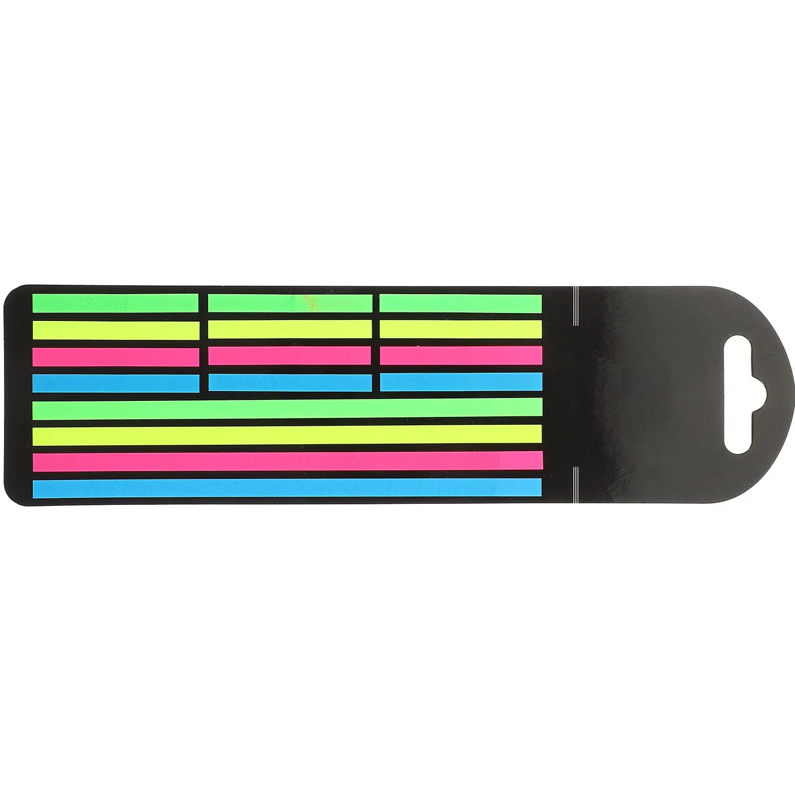 1 Box Colored Reading Strips Fluorescent Page Markers Notebook Tabs Lightweight Reading Supplies for Focus Concentration Kids
