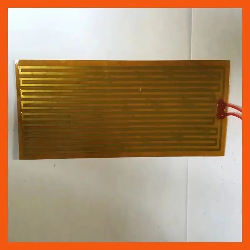 

220V 45W 400*530mm element heating Print PI film polyimide heater heat rubber electric flexible oil heated bad heating pad