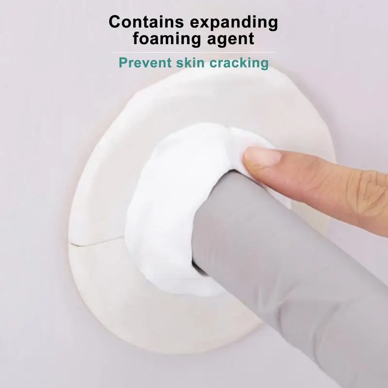 6 szt. Uszczelnienie otworów w ścianie glina cementowa uszczelniacz pokrywa pęknięcia wodoodporna naprawa otworów klimatyzacyjnych uszczelnienie kanalizacji naprawa