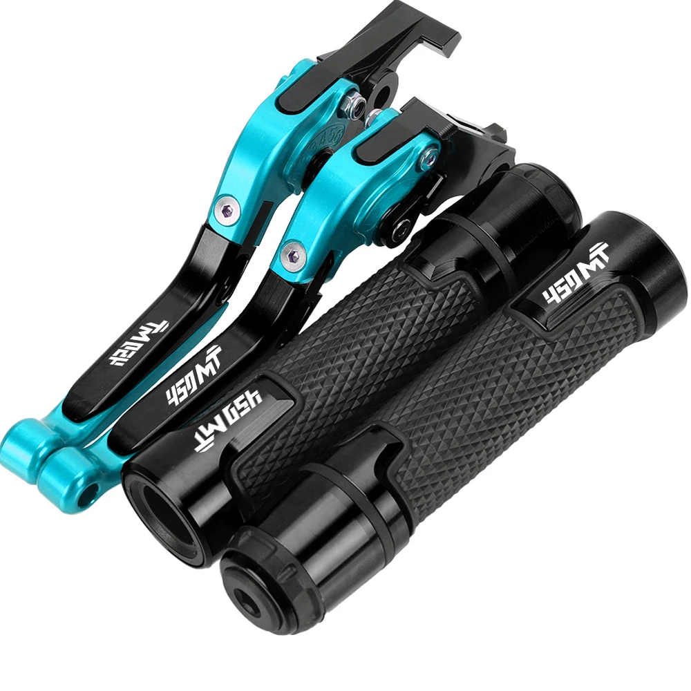 

Motorcycle CNC Accessories 7/8"22MM Handbar Grips Adjustable Brake Clutch Levers 450mt FOR CFMOTO 450 MT 450MT 450-MT 2024 2025