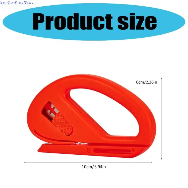 D0UA Ergonomisches Craft Cutter Leichte Gewicht Tragbarer Sicherheitsschneiderpapier Trimmer für Kartonpapierpappe