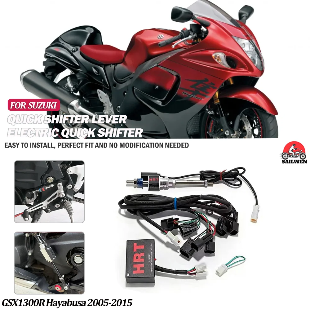 For SUZUKI GSX1300R Hayabusa 2005-2015  Motorcycle one-way/two-way quick shift lever gear shifter quick transmission