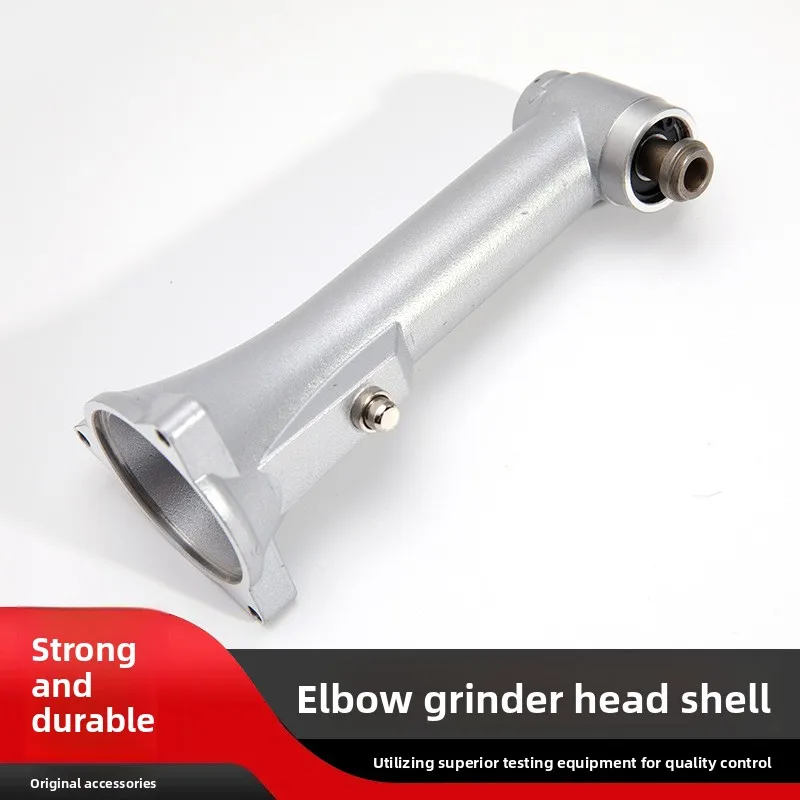 Right-angle elbow grinder housing, industrial-grade pneumatic tool accessories, rugged head assembly