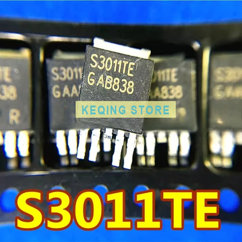 10PCS Used+Not NEW+Send after Measure BTS3011TE S3011TE power switch, brand new original stock TO-252-5