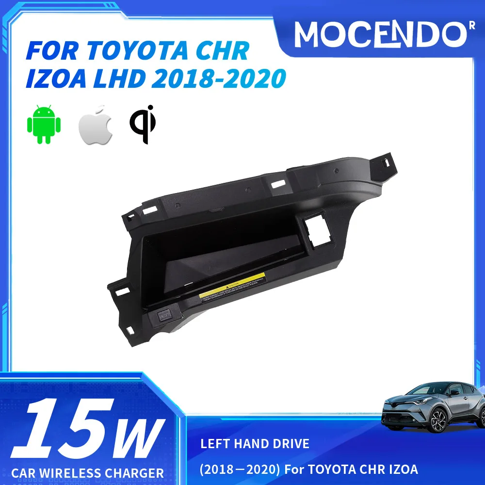 15W Fast Wireless Car Charger Holder for Toyota CHR C-HR IZOA 2018-2020 - Mobile Phone Car Charger