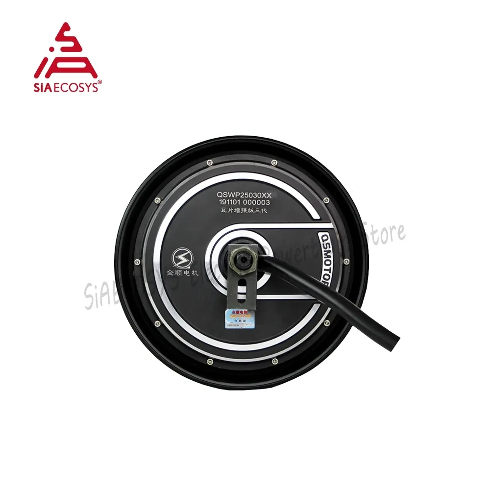 QSMOTOR 10inch High Power 2500W V4.2 DC Brushless Electric Racing Scooter Hub Motor 72V Top Speed 106km/h