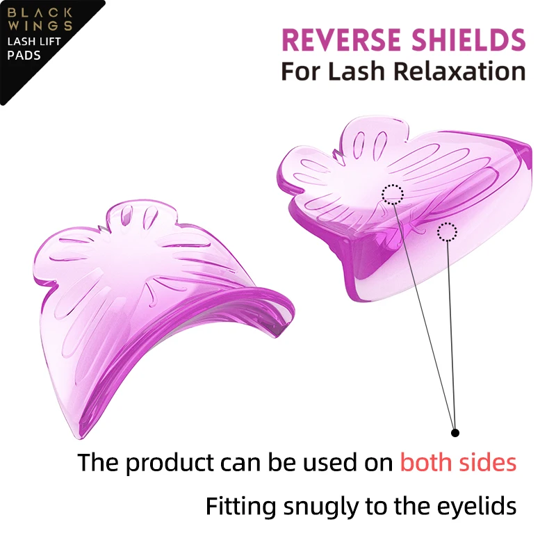 Reverse Shields rEyelash Perming Curler Lift Pads Eyelash Perm Pads Rods For LashLift Silicone For Eyelashes Makeup Beauty Too