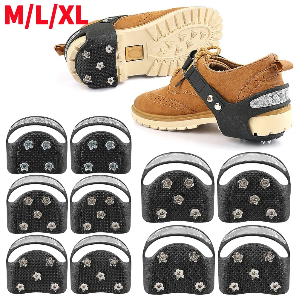 Rutschfeste Eis-Schneegriffe für Männer und Frauen, Wanderstiefel und Schuhe, Traktions-Schneegriffe zum Schneen, Wandern, Eisfischen, Bergsteigen