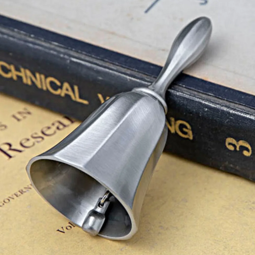 Retro Zinc Alloy Dinner for Restaurant Handheld Small Service Bells Metal Table Call Bell Decorative Tea Animal Teaching Bell