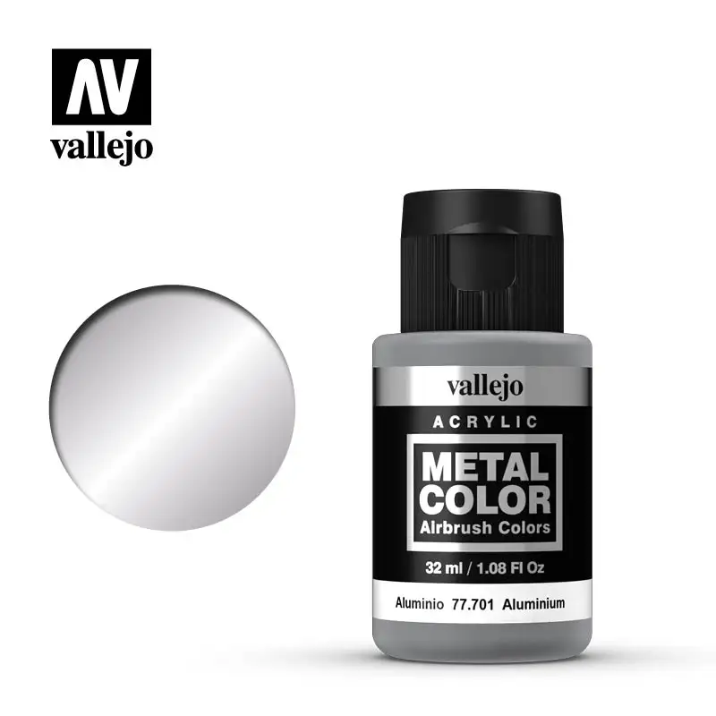 Vallejo Acrylic Metal Airbrush Colors 32ml