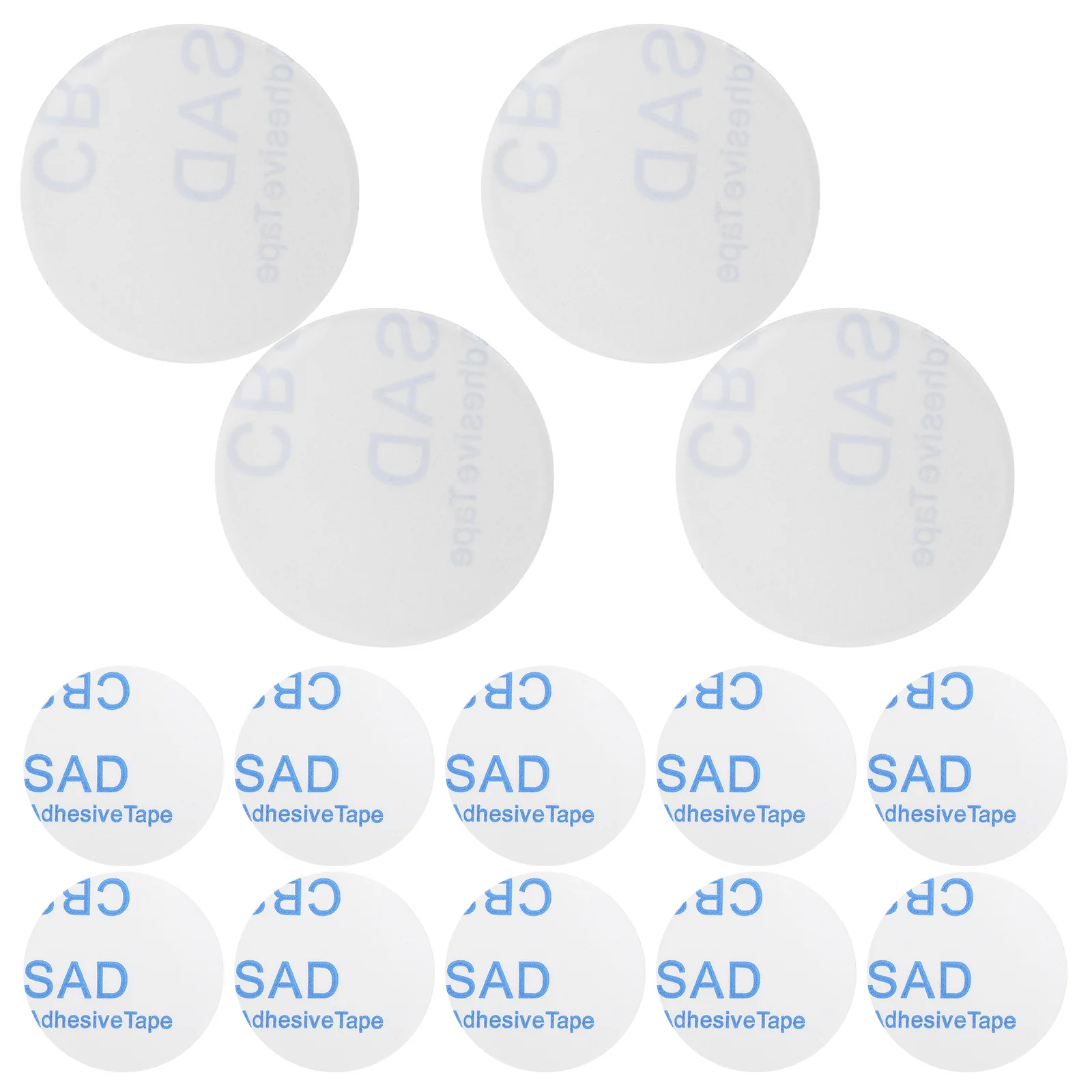 50 szt. Przezroczystych podkładek antypoślizgowych, okrągłe, przezroczyste nakładki na meble do szklanych stołów, krzeseł i szafek, zapobiegające przesuwaniu się mebli.