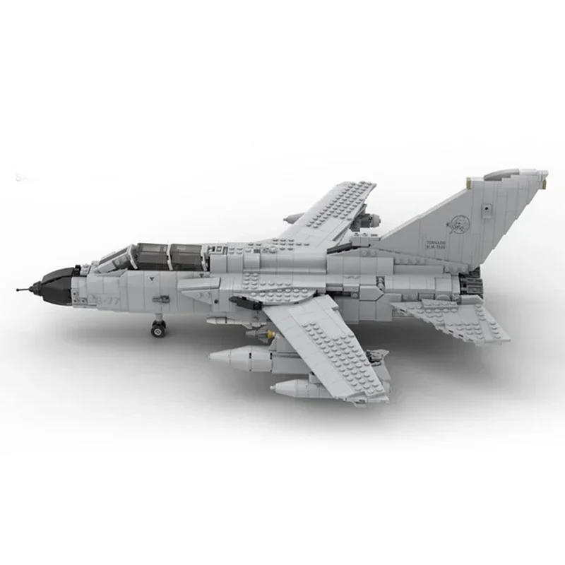 Moc Building Bricks Military Fighter Model Tornado Fighter Technology Modular Blocks Gifts Toys For Children DIY Sets Assembly