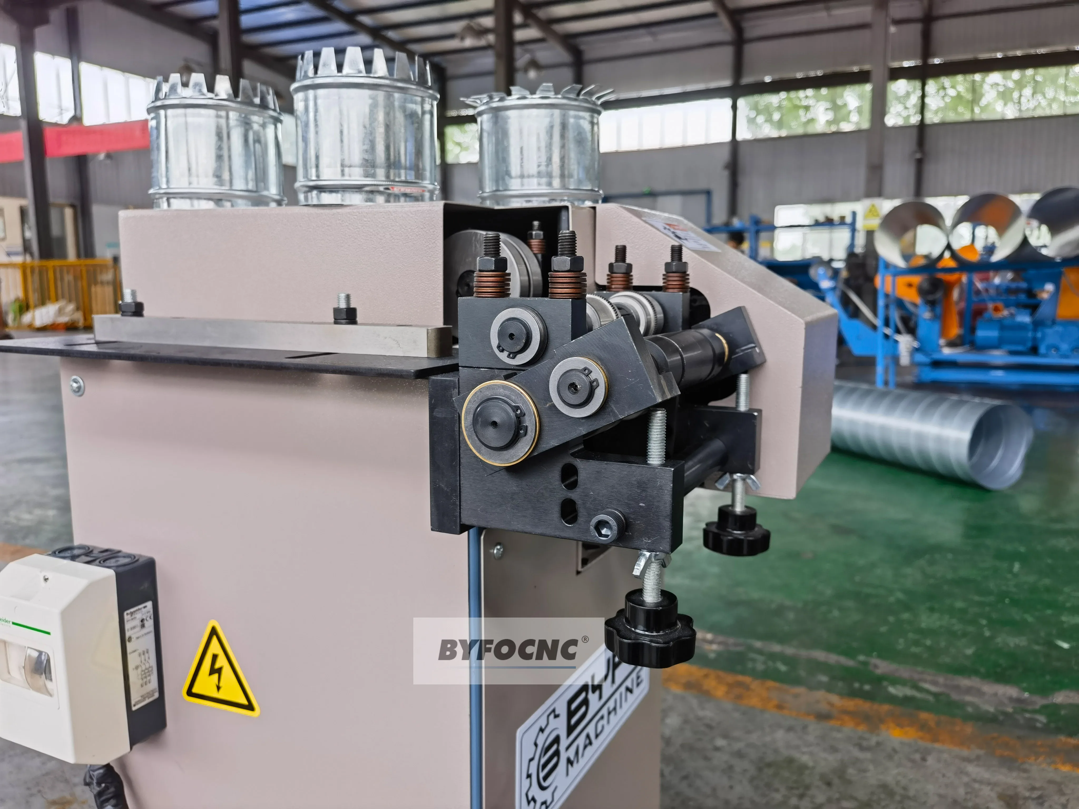 Hot Sale Round Pipe Making Machines Collar Forming Machine