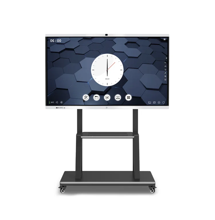 Infrared Touch Interactive Whiteboard 4K LED Display Smart Board Electronic Digital Signage for Office Conference Room