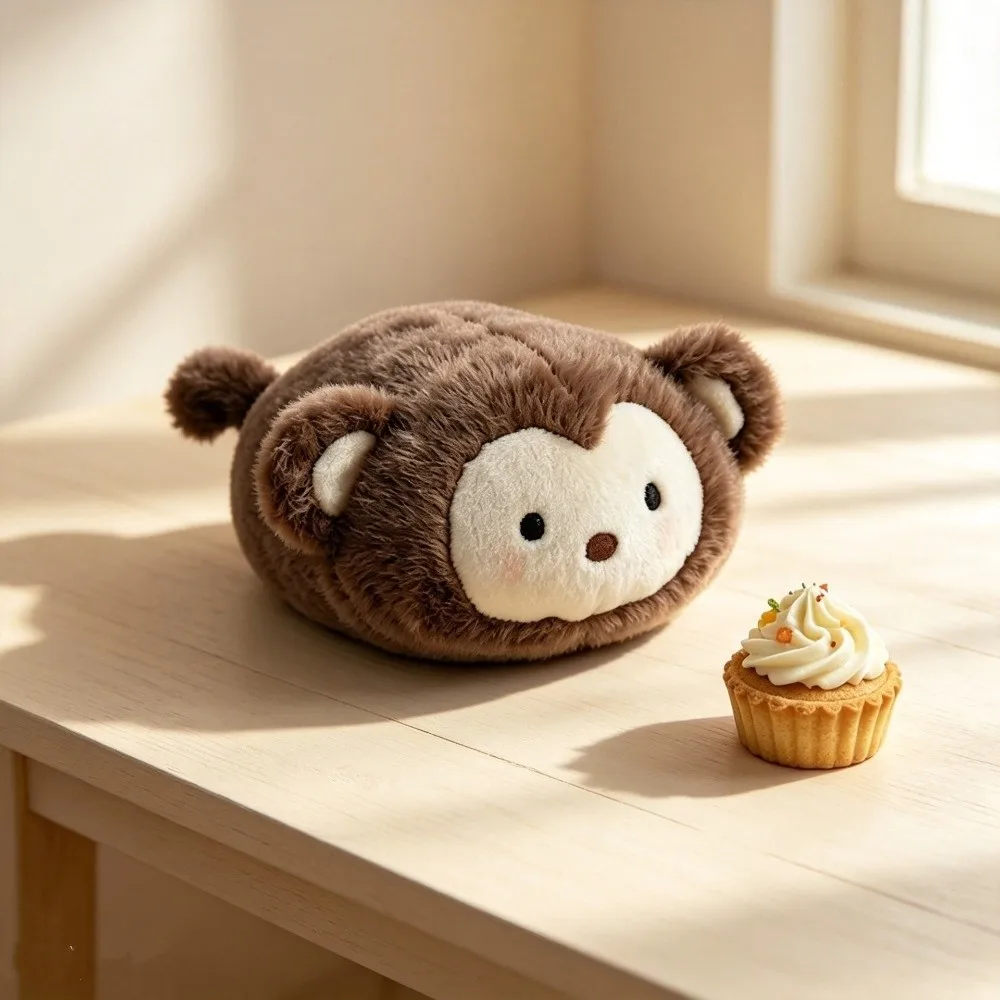 Cute Soft Plush Plush Companion Doll PP Cotton Cartoon Animal Desktop Wrist Rest Pillow Stuffed Animal Pillow Kid Gifts