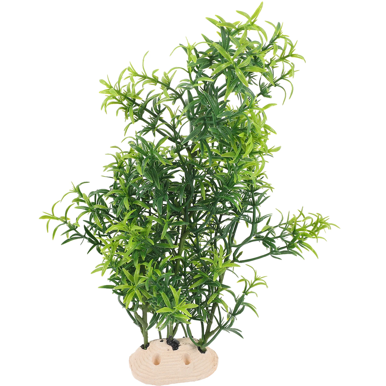 

Fake Aquarium Plant Thickened Base Plastic Fish Tank Decor For Aquarium Landscaping Large Tall Accessories