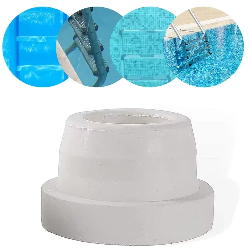 2PCS Swimming Pool Ladder Anti-Slip Mat – Rubber Ring for Swimming Pool Ladders, suitable for 1.9-inch swimming pool ladders