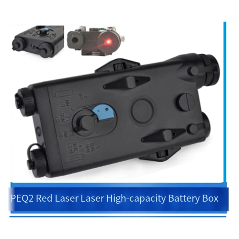 A03F-PEQ2 ไฟเลเซอร์สีแดงสําหรับอุปกรณ์ตกแต่งแบตเตอรี่เลเซอร์ NERF รุ่นที่ 9 ไนลอน