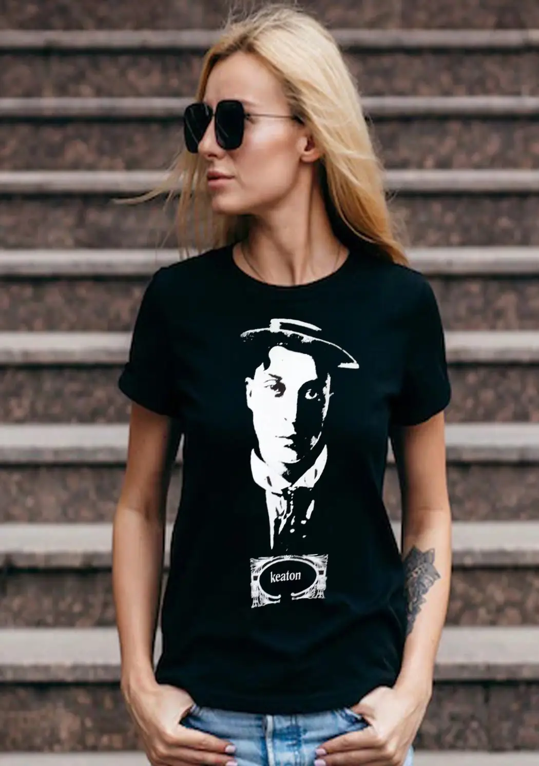 Buster Keaton t shirt