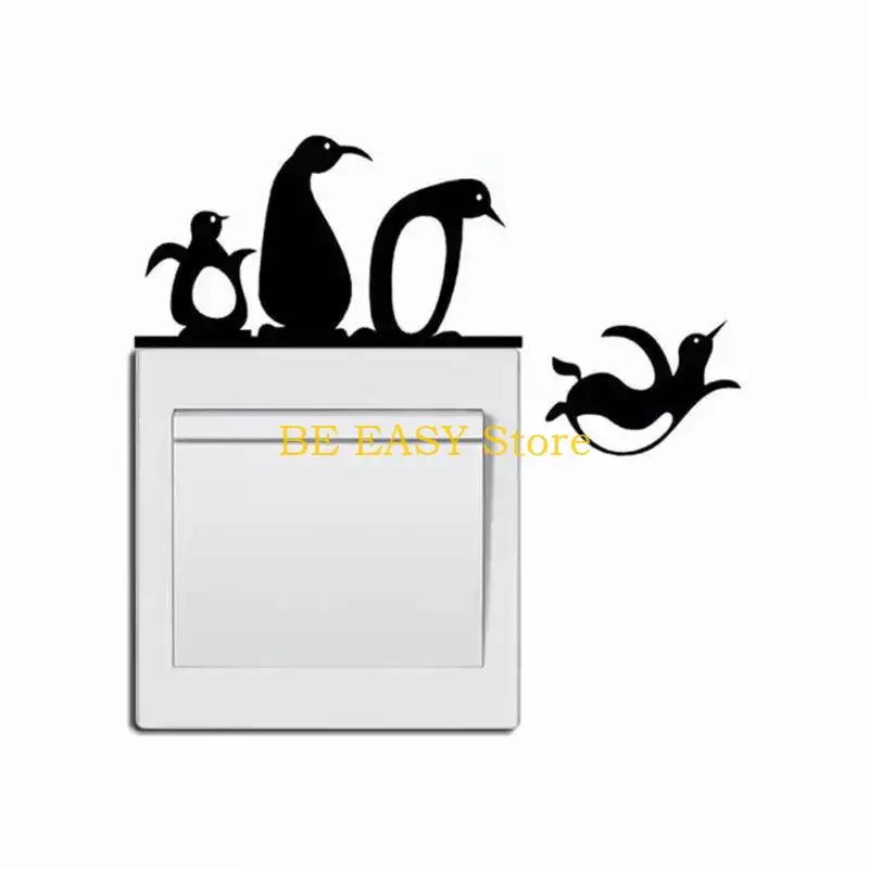 E28F Penguin Metal Cutting Dies Stencil DIY Scrapbooking Album Stamp Paper Card Embos